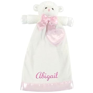 personalized lamb blanket