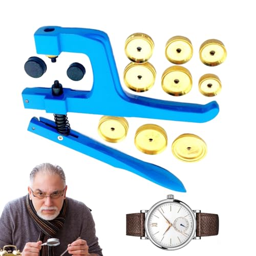 Kit de presse de montre pour boîtier et changement de verre de précision