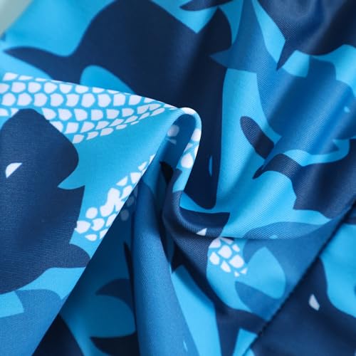 Image of Ohrwurm Baby Boy Swim Trunks Cartoon Print Elastic Waist Swimming Shorts Beach Board Bathing Suit Swimwear