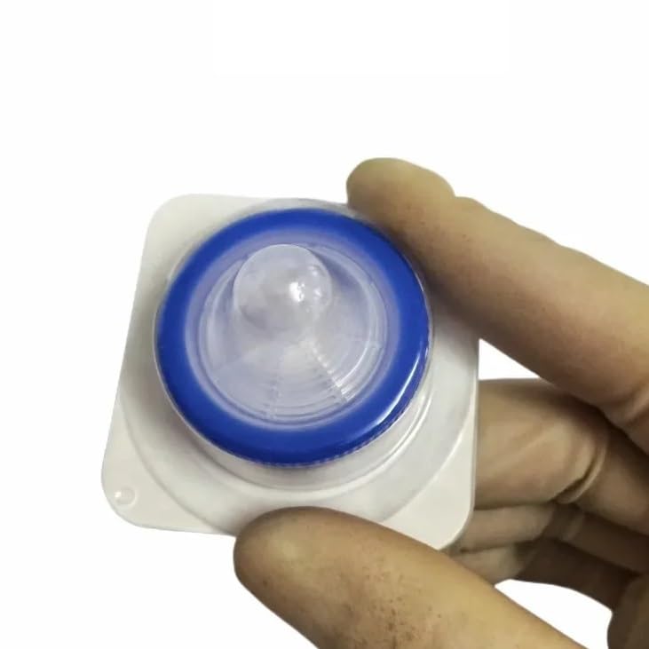 Unidad de filtración estéril de laboratorio con aguja de membrana de éster de celulosa mixta (MCE) de 33 mm en lugar de Millex GS SLGS033(33mm 0.22um)