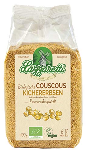 Lazzaretti Bio Couscous Kichererbsen, 400 g