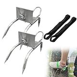 Outdoor Tree-Climbing Anti-Slip Cat Claw Shoes Set, 2025 New Climbing Gear, Portable Tree Spikes for Outdoor Activities (A)