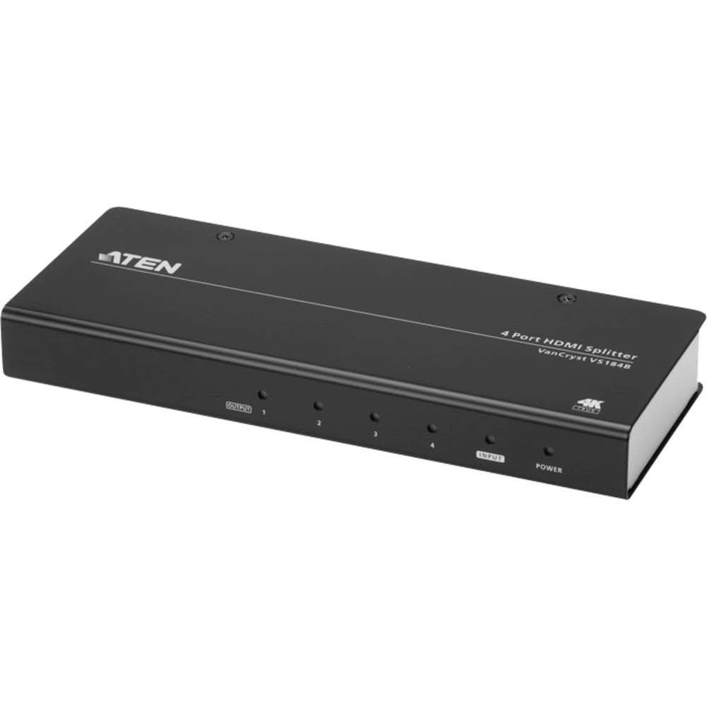 Aten VS184B-AT-G 4-PORT SPLITTER HDMI NEGRO