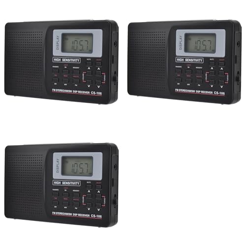 Récepteur radio pleine fréquence pour réveil matin nomade