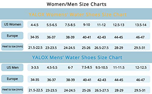HedgX Aqua Socks for Men Women, Quick-Dry Water Shoes, Barefoot Shoes for Outdoor Beach Sports Yoga Swimming Snorkeling, Summer Water Play Equipment Toy (9.5-10.5 Women / 8.5-9.5 Men, A) - Thumbnail 2