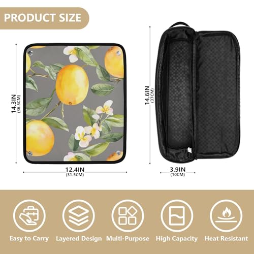 Bolso organizador 2 en 1 para planchas y rizadores de pelo miniatura 4