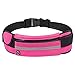 Produktbild Dorical Sport Gürtel, Laufgürtel elastische Gürteltasche Bauchtasche Running Belt mit Kopfhöreranlass für Handy und Reflexstreifen für Nachtsichtbarkeit mit Kopfhöreranlass für Laufen