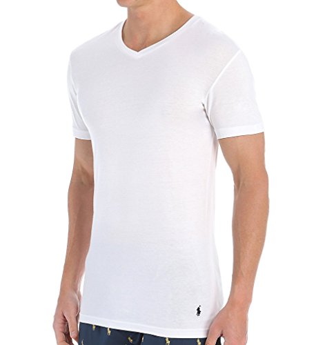 Polo Ralph Lauren Slim Fit V-Neck Undershirts 3-Pack