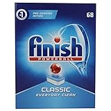 Finish Powerball TABS lavavajillas existente 68 piezas Classic limpio cada día 