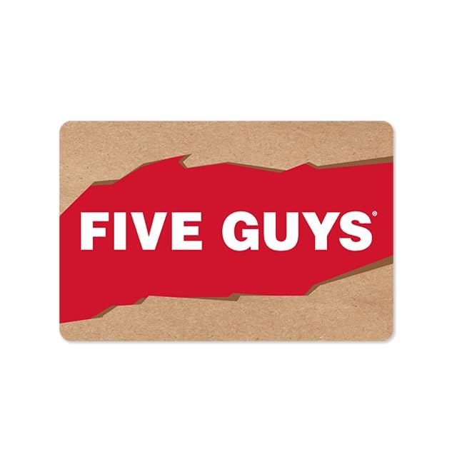 Vista 4 de Five Guys Tarjeta de regalo electrónica