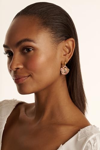 Ted Baker London Florence Crystal Flower Huggie Earrings for Women3