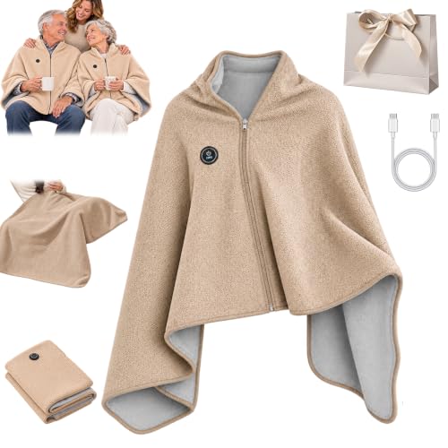 Fuuosaa 2027 New Heated Shawl Wraps for Women