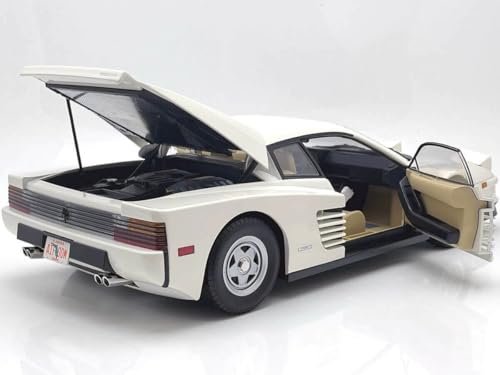 KK Scale KKDC120203 - Ferrari Testarossa 1/12 Blanco 1984 miniatura 6