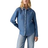 Levi's® Women's Teodora Western Shirt, Going Steady Tipped M