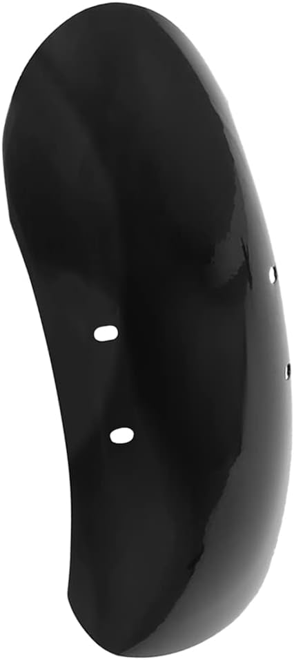 13-5/8 inch Motorcycle Short Front Fender Mudguard, Motorcycle Mudguard or, 2010-2020 Compatible with Harley Sportster 48 XL1200X - Glossy BLack