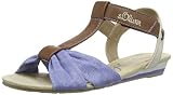  s.Oliver Mädchen Casual T-Spange, Violett (Nut/Blue 478)