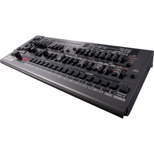 Image of Roland JD-08 Tabletop Sound Module Boutique Synthesizer - Compact, Lightweight, Modern with New Effects and Polyphonic Sequencer | Authentic Jd-800 Sound, 108 Waveforms, 256 Patch Memory, 2-Part 64-Step Sequencer, USB-C Audio and Midi, Aa or USB Power
