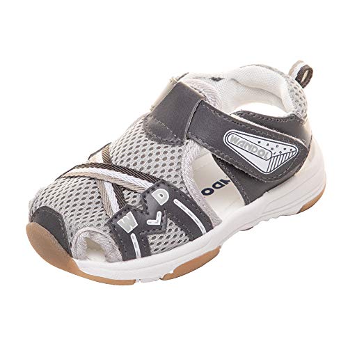 Boys Girls Athletic Sandals Outdoor Breathable Closed- Toe Sports Sandals2