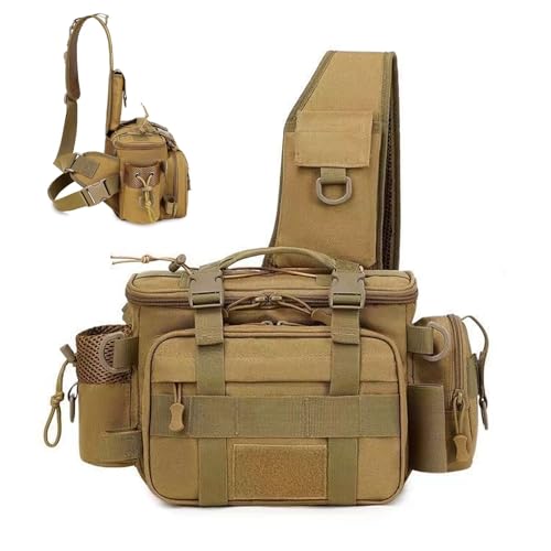 Tuxuseo Bolso Riñonera De - Bolsa De Cintura Grande para En Agua Salada - Bolsa Organizadora Resistente para Herramientas de para Acampada Viajes y Senderismo