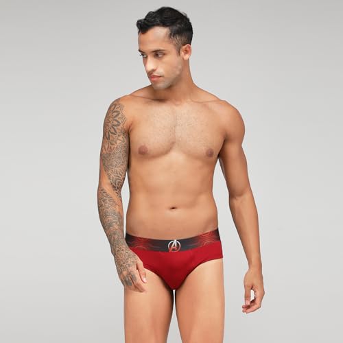 Image of Zoiro Men's Brief | Soft Band | Soft No-Marks Elastic | Breathable Innerwear | Pack of 1 | Color May Vary
