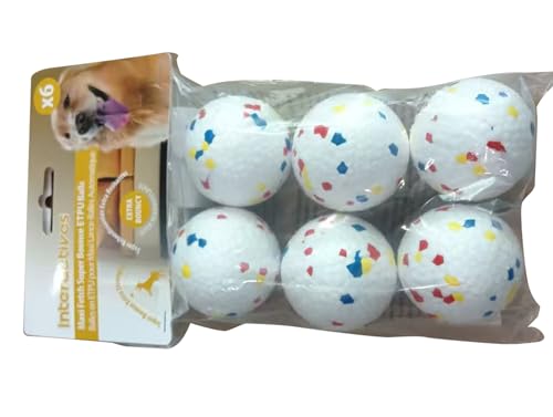 pet prime ETPU Dog Balls 6 Pack 6.35cm More Biting-Proof Dog Chew Toys - Image 3