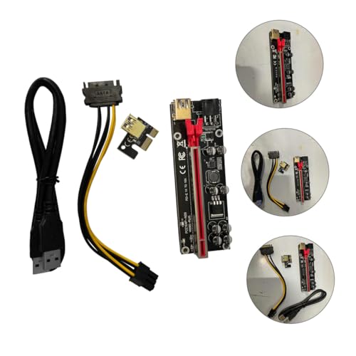 6 juegos de cables extensor PCI-e para soporte GPU miniatura 7