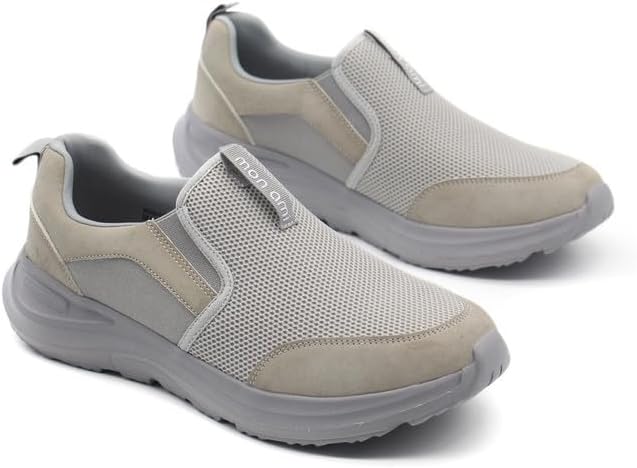 Men's Sport Walking Shoes | Ultra Lightweight, Slip-on, Walking and Running Sneakers for Men | Comfortable Fashion Sneakers for Work, Shopping, Gym & Travel | Workout Casual Sports Shoes