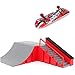 iSpchen Finger Board Skate Park, Kit de Parc de Skate de Rampe de Touche pour Démarreur de Jouet de Planche à roulettes