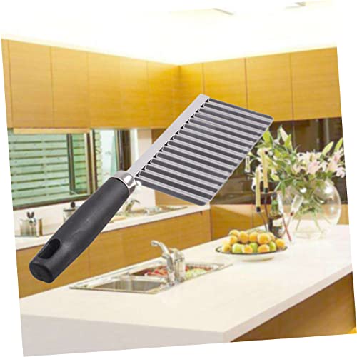 Cuchillo para Papa de Acero Inoxidable con Borde Ondulado miniatura 3