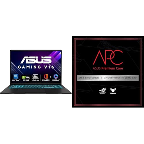Image of ASUS Gaming V16, Intel Core 7 240H Gaming Laptop(RTX 5060-8GB /16GB RAM /512GB SSD /FHD+ /16 inch /144Hz /Backlit Keyboard /Windows 11ASUS 2 Year Brand Warranty Extension