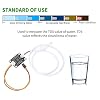 Meter Probe Water Quality Monitoring Sensor Module, Analog Sensor Module Compatible with Board, for Liquid Quality Analysis Testing, Scientific Research, Laboratory, Online