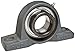 Hub City PB221URX1-15/16 Pillow Block Mounted Bearing, Normal Duty, High Shaft Height, Relube, Eccentric Locking Collar, Narrow Inner Race, Cast Iron Housing, 1-15/16" Bore, 2.51" Length Through Bore, 2.25" Base To Height