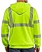 Carhartt Mens High Visibility Class 3 Sweatshirt Work Utility Shirts, Brite Lime, X-Large US