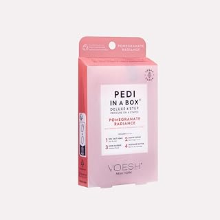 Voesh New York Pedi in a Box 4 step - POMEGRANATE RADIANCE