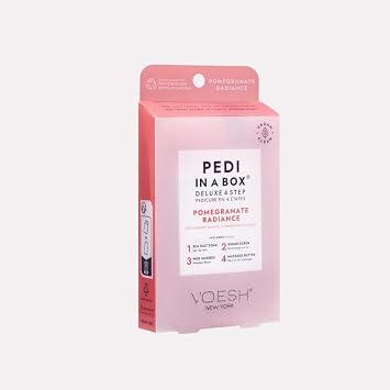 Pedi in a Box Deluxe 4 Step Pomegranate Radiance
