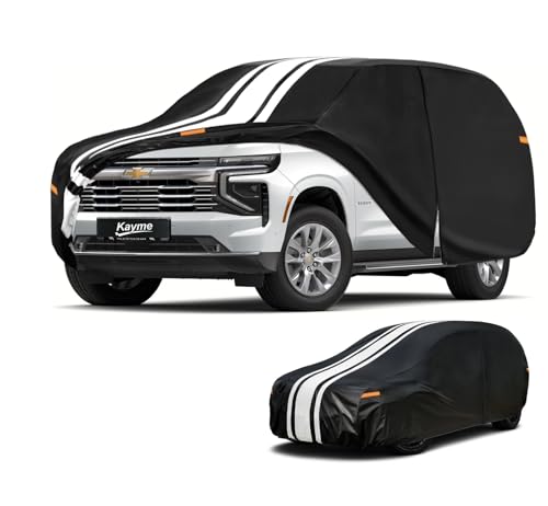 Image of Kayme Heavy Duty Car Cover Custom Fit for Chevrolet Tahoe (2000-2026)