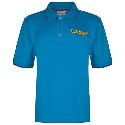 NEW LOGO Beavers Tipped Polo Shirt (26) Cover