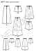 Simplicity Creative Patterns New Look 6271 Misses' Skirt in Three Lengths and Pants or Shorts, A (10-12-14-16-18-20-22)