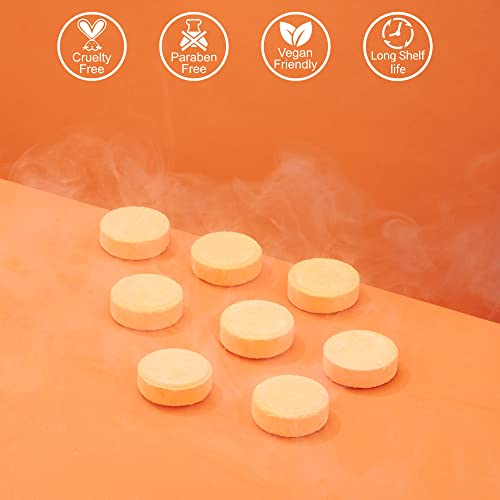 Shower Steamers Gifts For Women & Men - Orange, Watermelon, Mango, Pink Grapefruit Essential Oils Scented Aromatherapy Bath Bombs, Nasal Congestion Relief Shower Tablets, Birthday Gifts #TOP4