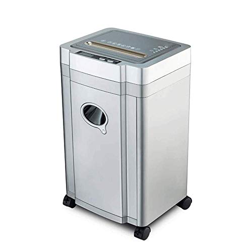 Büro-Aktenvernichter, Vertraulichkeitsstufe 5, 3,9 * 40 mm Papierschnitzel-Effekt Automatischer Abschaltschutz, 30 l Aktenvernichter mit hoher