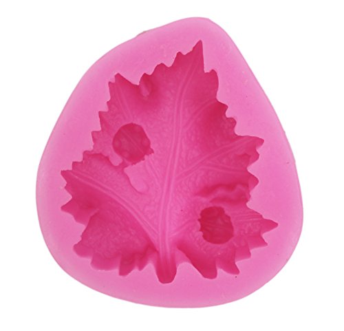 Longzang Ladybug On Leaf Mould S382 Art Silicone Soap Craft Diy Handmade Candle Molds #TOP4