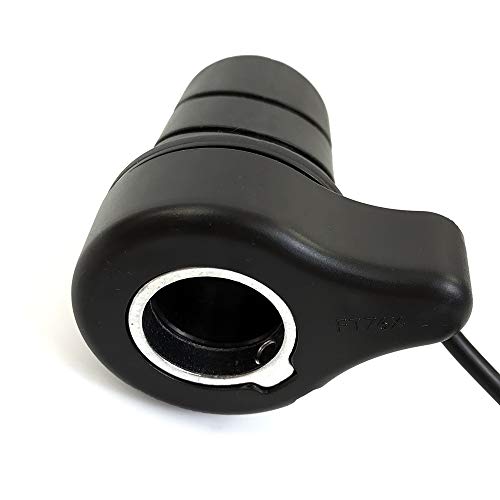 Wuxing 76X Half Twist Throttle, Left Hand Throttle, Mountain Bike City Bike Road Bike Accessories, Wp/Sm Connector, 76X Left Hand Accelerator (76X Half Wp) #TOP6