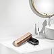 YoHyien 2 Stück Reiseetui Elektrische Zahnbürste für Oral B iO/Oral B Pro/Philips Sonicare, Electric Toothbrush Travel Case, Tragbar Aufbewahrung Hülle für Geschäftsreise (Schwarz + Roségold)