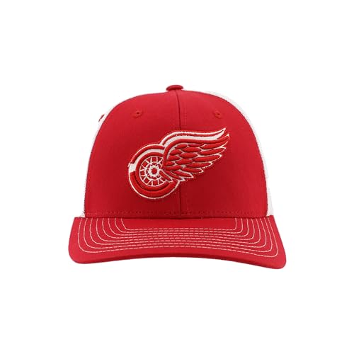 Image of ZHATS NHL Unisex-Adult NHL Officially Licensed Adjustable Snapback Hat Dakota Icon Team Color
