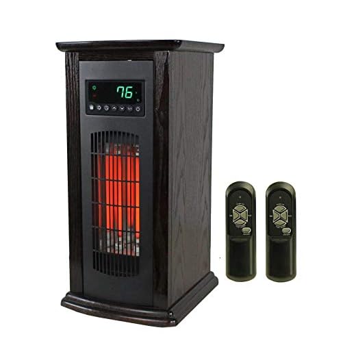 LifePro LS-PCHT1029 1500 Sq Ft Infrared Quartz Electric Portable Tower Heater