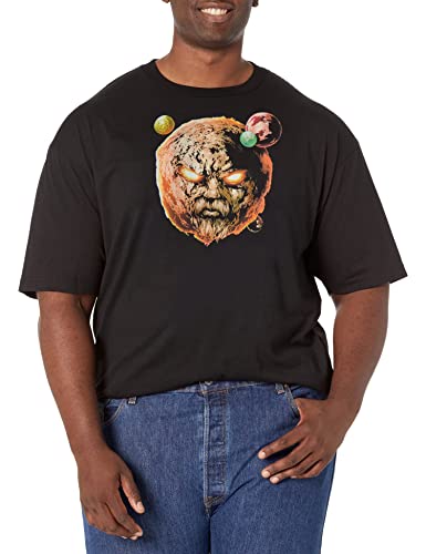 Marvel Ego T-Shirt Homme en coton noir col rond