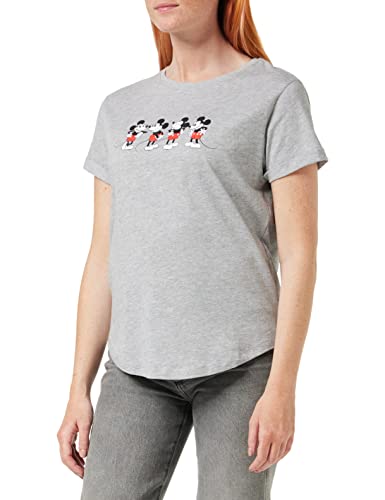 Disney Mickey Duplicate T-Shirt, Gris (Grey Heather SPO), 40 (Taille Fabricant: Medium) Femme