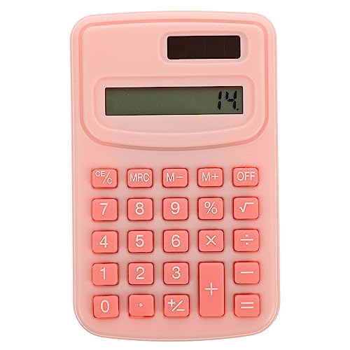 Holibanna Portable Calculator Candy Color Design Lightweight Pocket for Students Office Use Easy to Operate for Classroom Calculations and Everyday Tasks