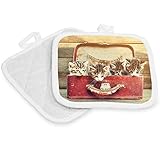 UNE IDÉE CADEAU POUR TOUTES VOS OCCASIONS – Cette manique blanche est une idée de cadeau pour femme ou homme. Pensez-y comme cadeau de Noël, d'Anniversaire, de Fête des Mères, de Fête des Pères ou de Saint-Valentin. Offrez un joli cadeau personnalisé pour votre moitié, votre maman, votre papa ou pour un événement unique avec cet accessoire de cuisine