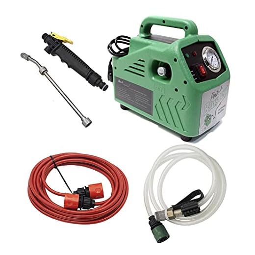 Portable Pressure Washer for HVAC Cleaning